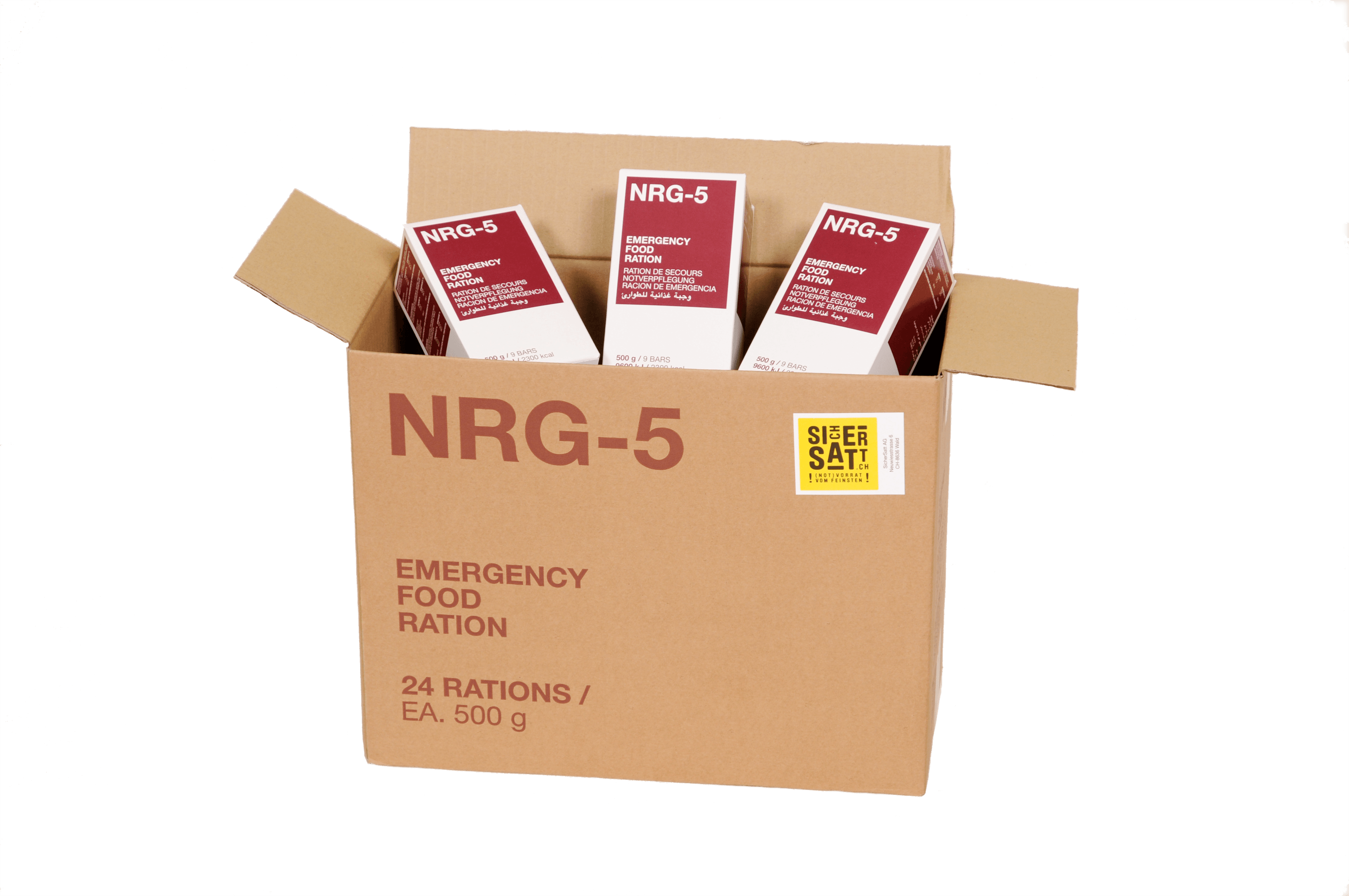 NRG-5 500 g 2300 kcal food rations