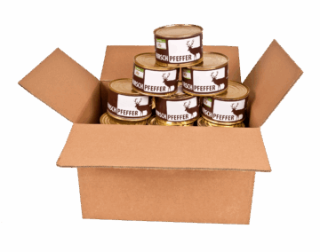 Hirschpfeffer_Paket Hirschpfeffer, 20 Dosen