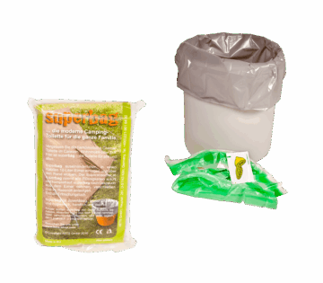 Superbag Superbag, die Toilette für alle und alles