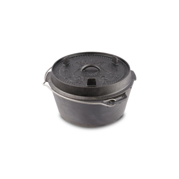 ft9-t 1910 Sonderedition 1 planer Boden (ohne Füße) Dutch Oven ft9-t with a plane bottom surface