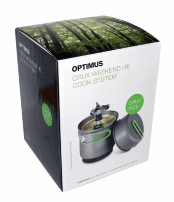 Weekend - Verpackung Optimus Crux Kochsystem