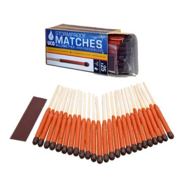 Sturm Streichhölzer - 1 Schachtel 50 x Stormproof Matches