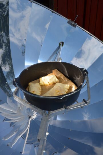 Apfeltaschen Backen Solar Stove Premium14