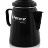 per-9-s-Perkolator einzeln schwarz Kaffeekanne Perkomax