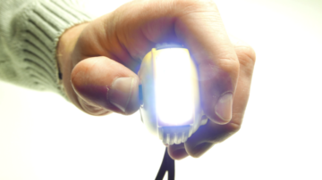 KAO XL Light in cam Kurbel-Taschenlampe Kao