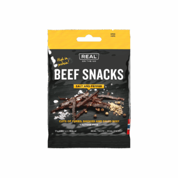 BeefSnack Salz und Pfeffer Beef Snacks Salt + Pepper