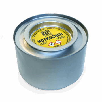SiSa-Notkocher 1 x Brennpaste, 200g (ohne Kochaufsatz)