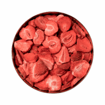 33-erdbeeren-getrocknet-draufsicht Beeren-Paket-Degustation