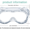 Schutzbrille 2 Protective Safety Goggles
