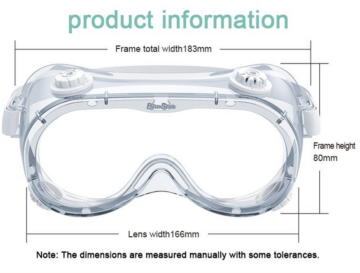 Schutzbrille 2 Protective Safety Goggles