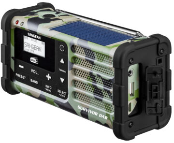 MMR-88DAB camouflage OS Radio Survivor DAB+, camouflage