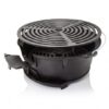 gussgrill_mitrost_klappeoffen Feuergrill tg3