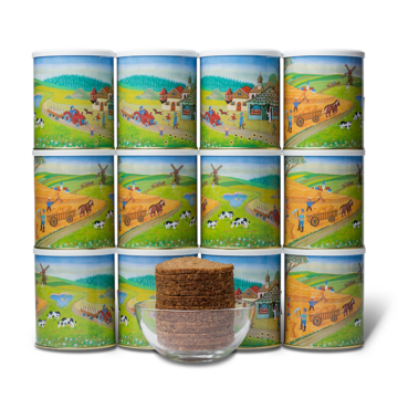48 x 500g Wholemeal Rye Bread Tinned Bread