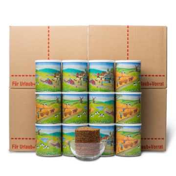 48 x 500g Wholemeal Rye Bread Tinned Bread