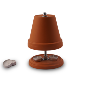 terracotta ofen 1 Teelichtofen "Terrakotta"