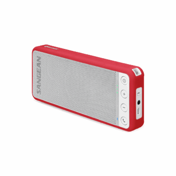 Sangean bts 101 red Tragbarer Bluetooth Stereo Lautsprecher - Sangean BTS-101
