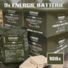 108 x CONVAR™ Feldküche Wheat Energy Bar - Salty (120g) MILITARY GRADE