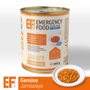 7 Days INSTANT Package (ready to eat meals - in tins)