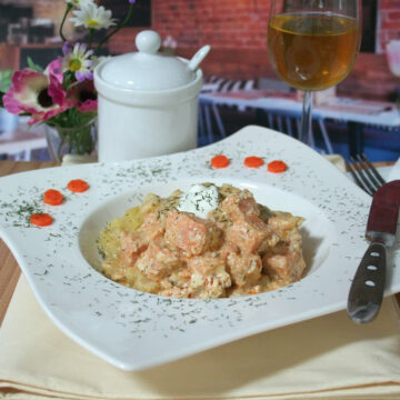 DosenBistro™ Salmon in Dill Sauce with Potatoes (400g)