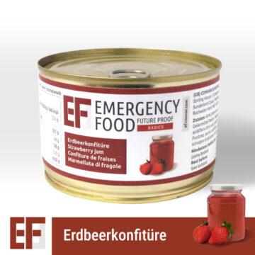 ef-erdbeer-konfituere-400g EF BASICS Erdbeer Konfitüre (400g)