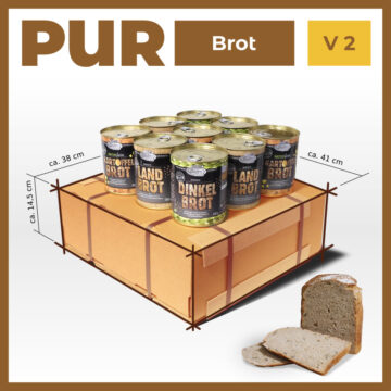 9 x Premium Tinned Bread