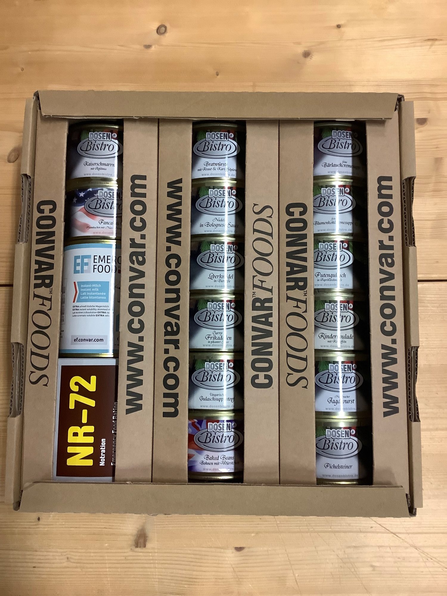 7 Tage FIXFERTIG (Dosen-Fertiggerichte)