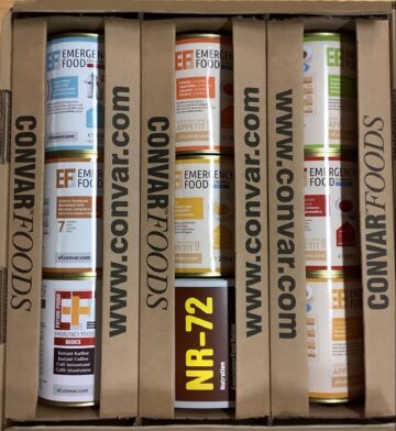 7 Days INSTANT Package (ready to eat meals - in tins)