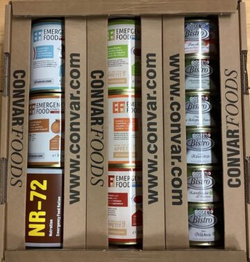 7 Days Veggie Package (ready to eat meals - in tins)
