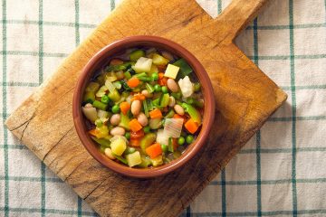 Erbsensuppe mit Gemüse 100 servings - Pea Soup with vegetables