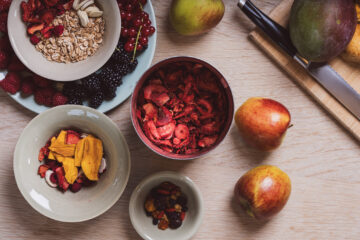 30 servings - Muesli with berries and apple