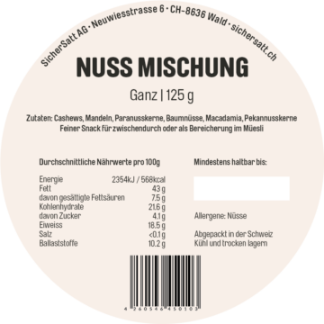 Nussmischung, 125g