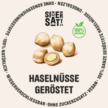 Haselnüsse geröstet, 125g