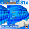 81 x CONVAR-7 NextGen Energy Bar - Pocket Energy Booster (120g)