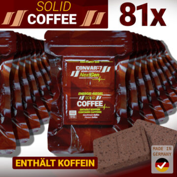81 x CONVAR-7 NextGen Energy Bar - Solid Coffee (120g)