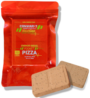 textbild-pizza CONVAR-7 NextGen Energy Bar - Pocket Pizza (120g)