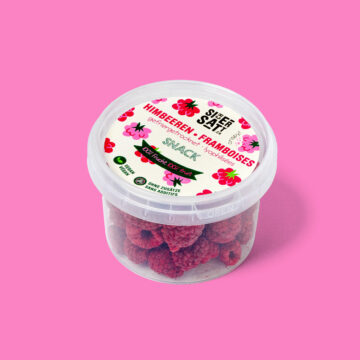 color-SicherSatt-Snacks-Himbeeren-2025-01 Best before 02.2026 - Raspberry Snack, 25g