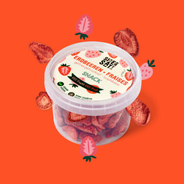 exploded-SicherSatt-Snacks-Erdbeeren-2025-01 Strawberry Snack, 30g