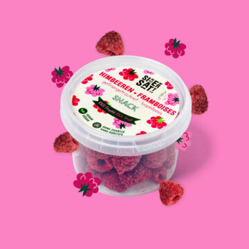 exploded-SicherSatt-Snacks-Himbeeren-2025-01 Best before 02.2026 - Raspberry Snack, 25g