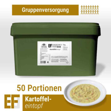 50 servings - Potato Stew (5kg)