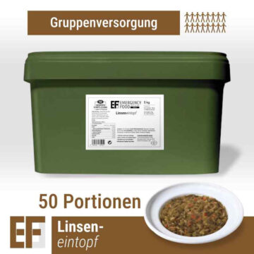 50 servings - Lentil Stew (5kg)