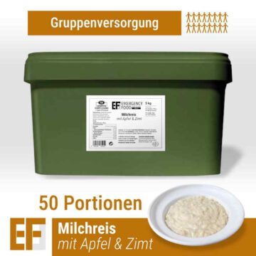 EF MEALS Rice pudding (5kg) (ESL) - 50 servings