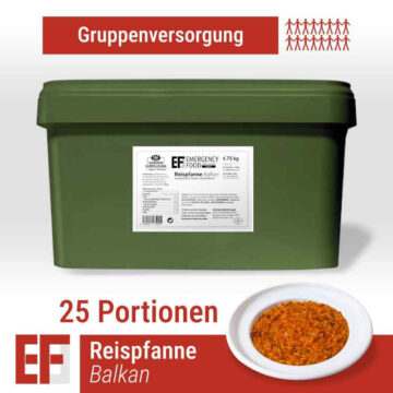 EF MEALS Rice Skillet Balkans (4,75kg) (ESL) - 25 servings