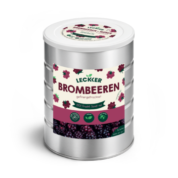 Brombeeren (wild), gefriergetrocknet